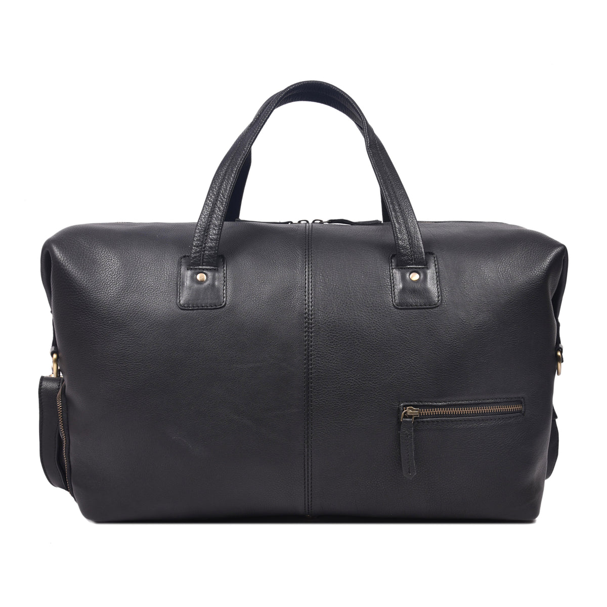 Executive Dutch Leather Duffel Bag Men - denverleathercraft