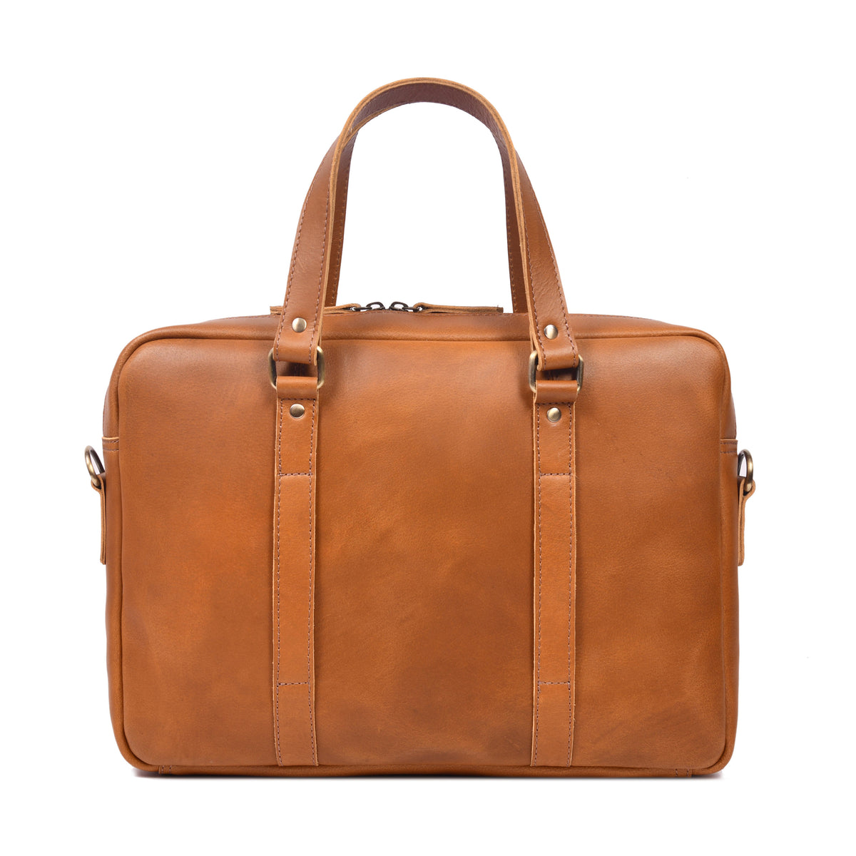 Executive Leather Messenger Bag - denverleathercraft