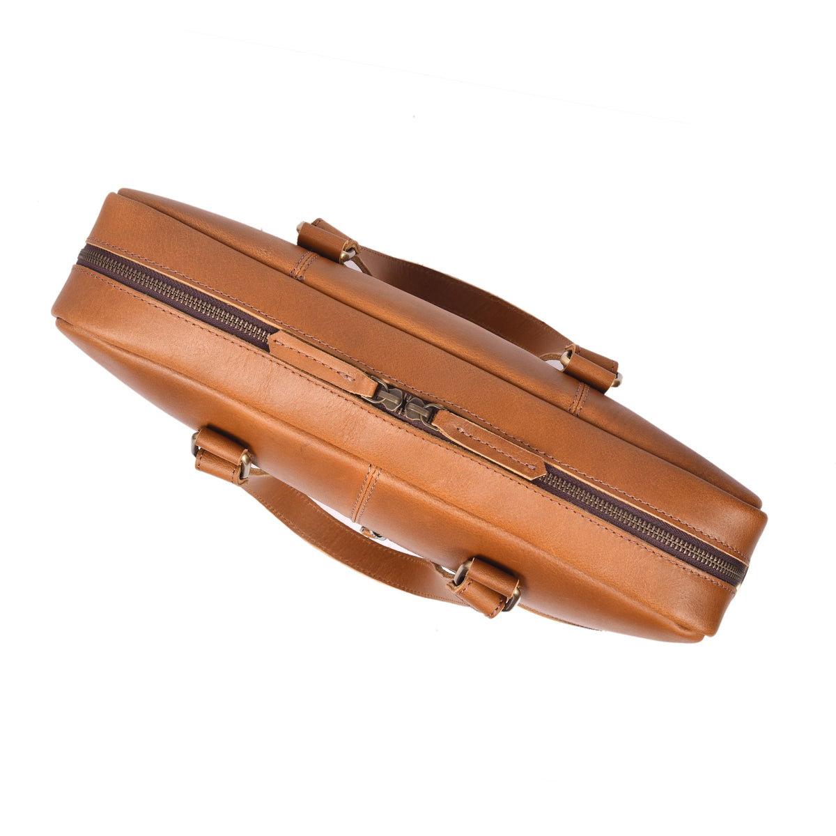 Executive Leather Messenger Bag - denverleathercraft