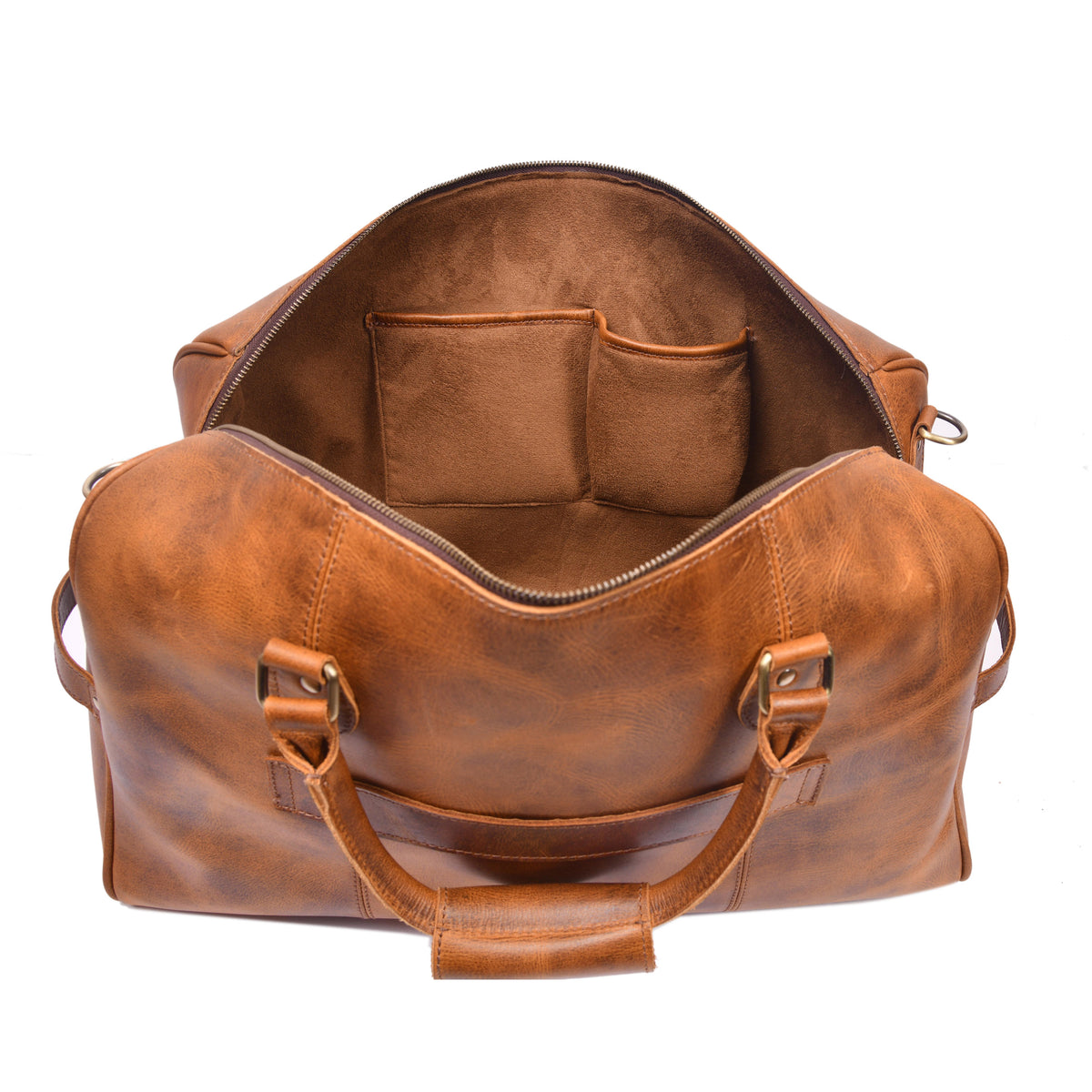 ALEXANDER LEDER-REISETASCHE FÜR HERREN