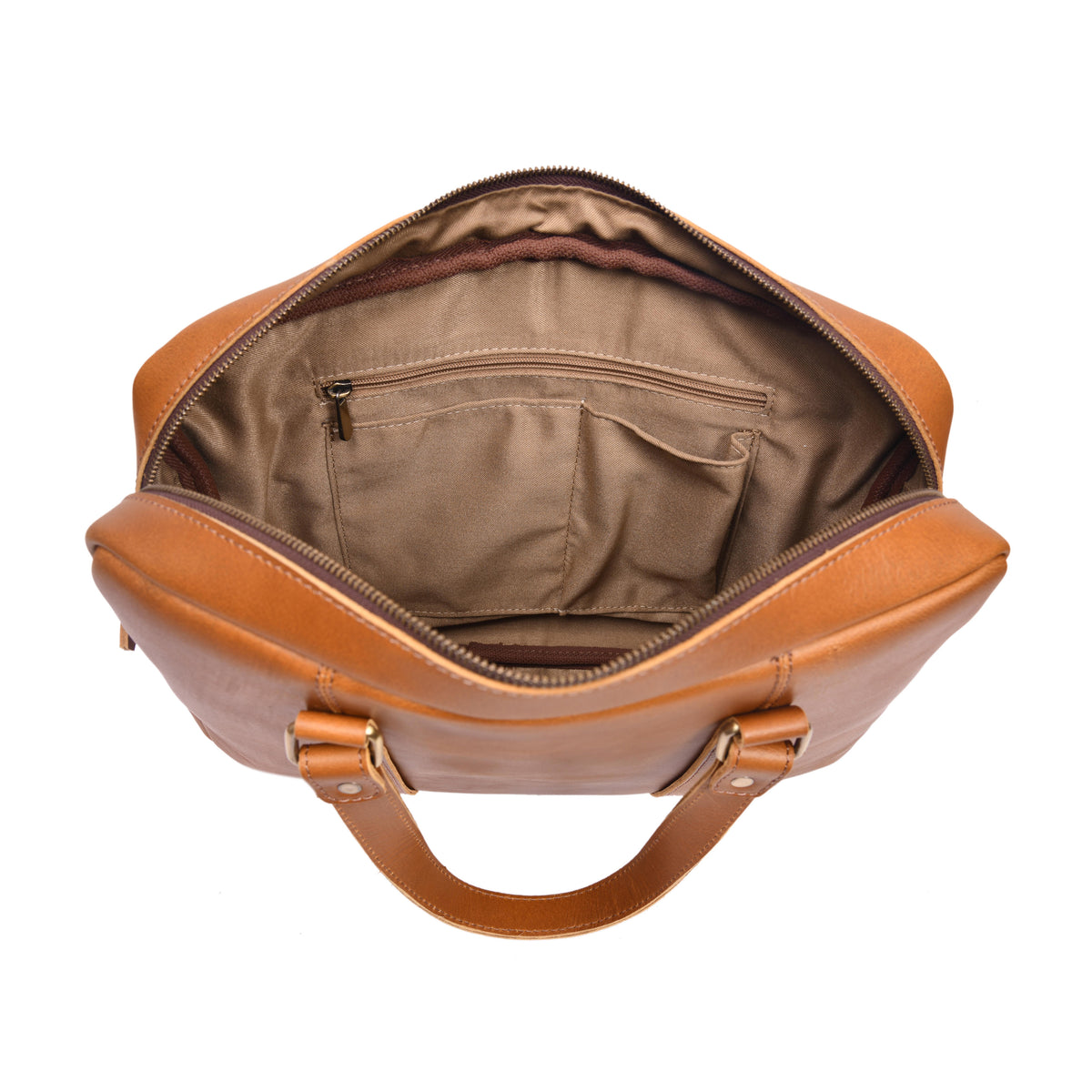 Executive Leather Messenger Bag - denverleathercraft