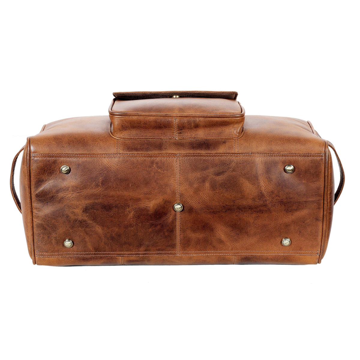COMPASS PREMIUM LEATHER DUFFEL BAG - denverleathercraft
