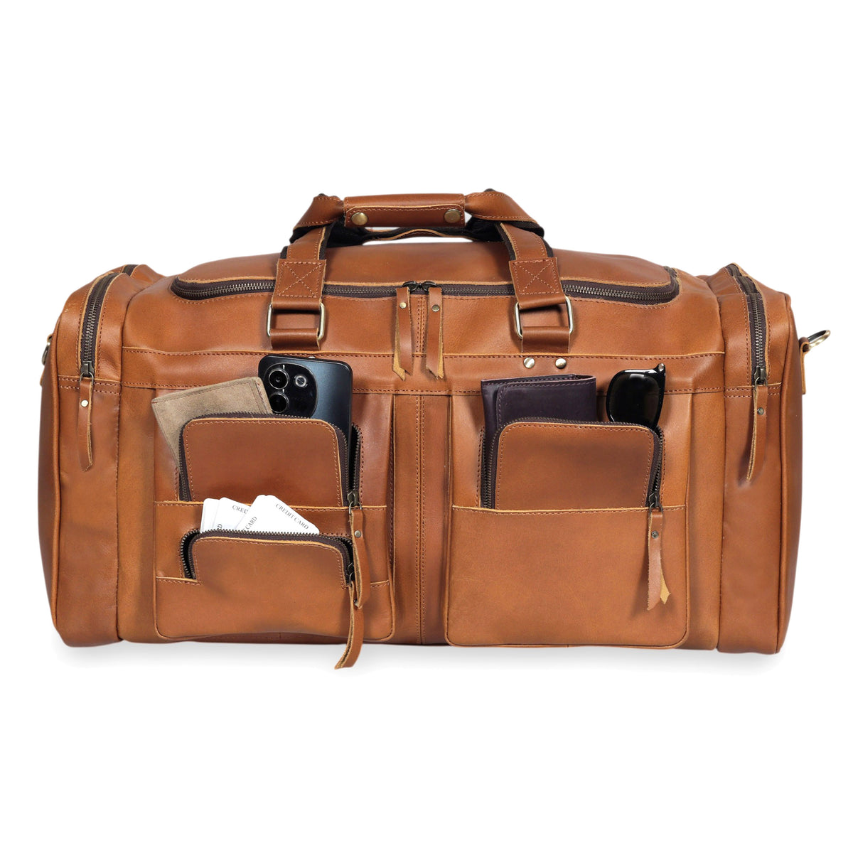 Buffalo Leather Duffel