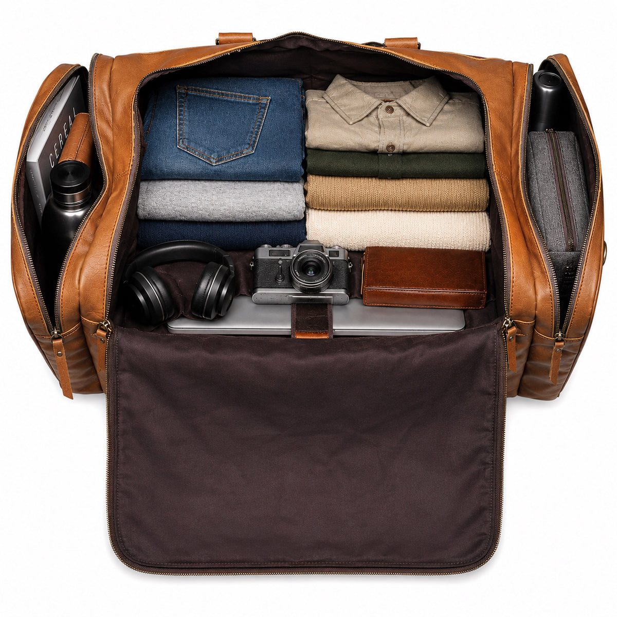 Buffalo Leather Duffel