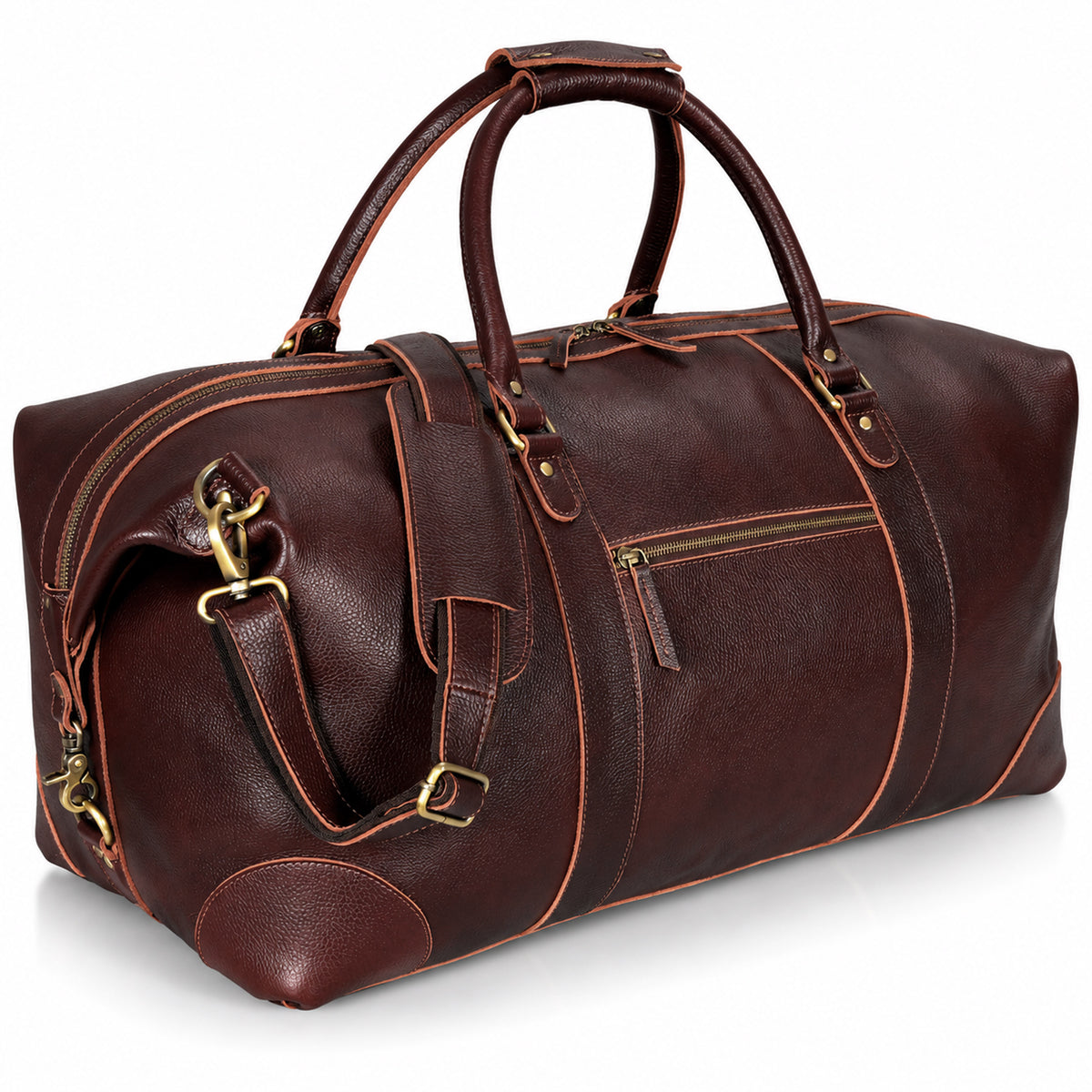 DUTCH LEATHER DUFFEL BAG MEN