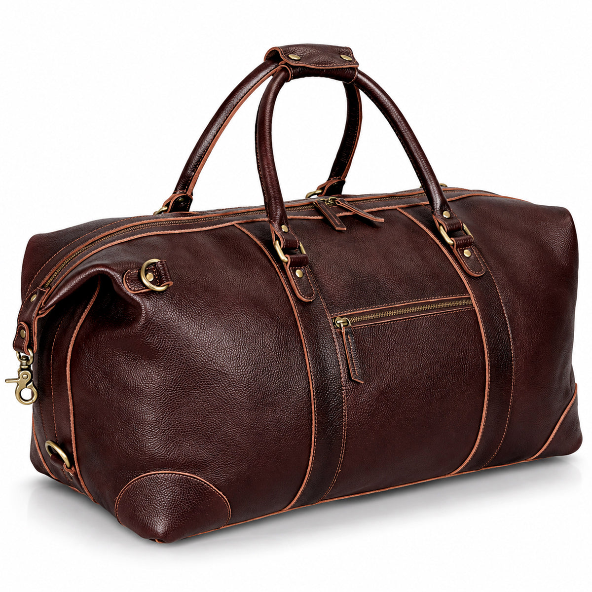 DUTCH LEATHER DUFFEL BAG MEN - denverleathercraft