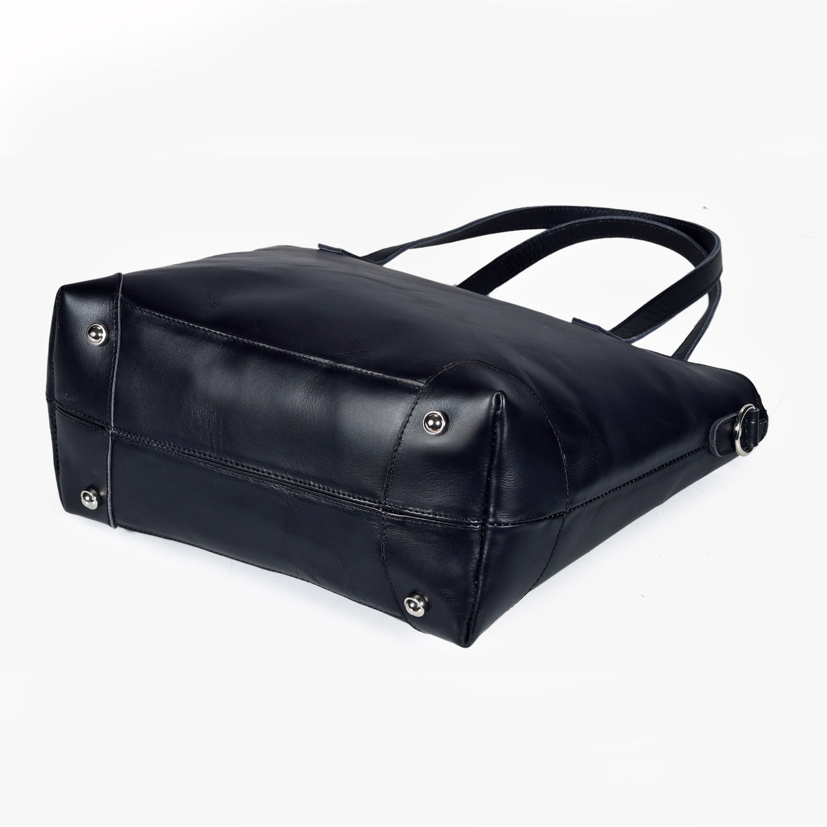 MARILYN BUFFALO LEATHER TOTE BAG - denverleathercraft