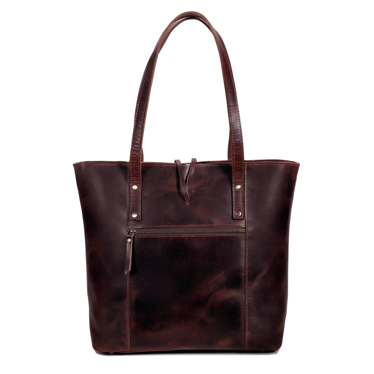 Savannah Almost Perfect Leather Tote Bag
