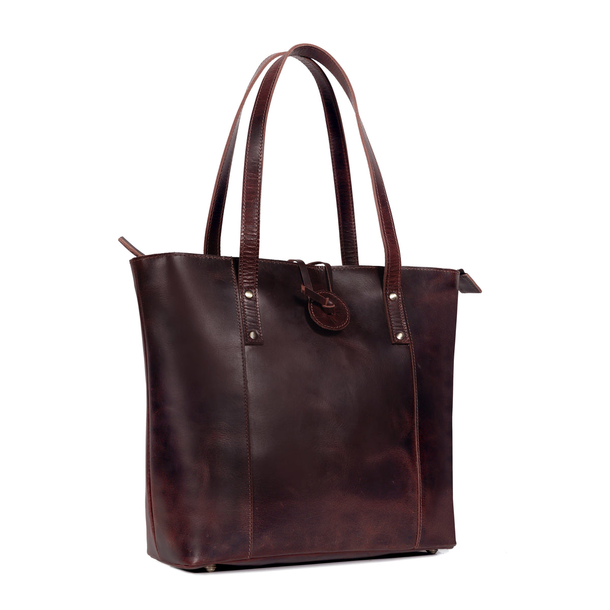 Savannah Almost Perfect Leather Tote Bag