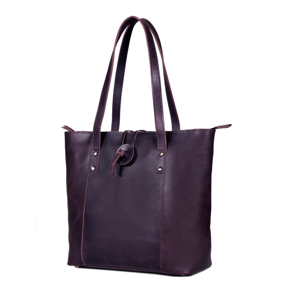 Savannah Almost Perfect Leather Tote Bag