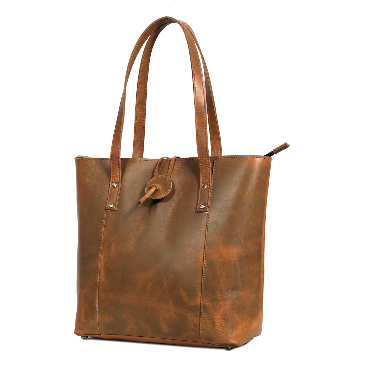 Savannah Almost Perfect Leather Tote Bag