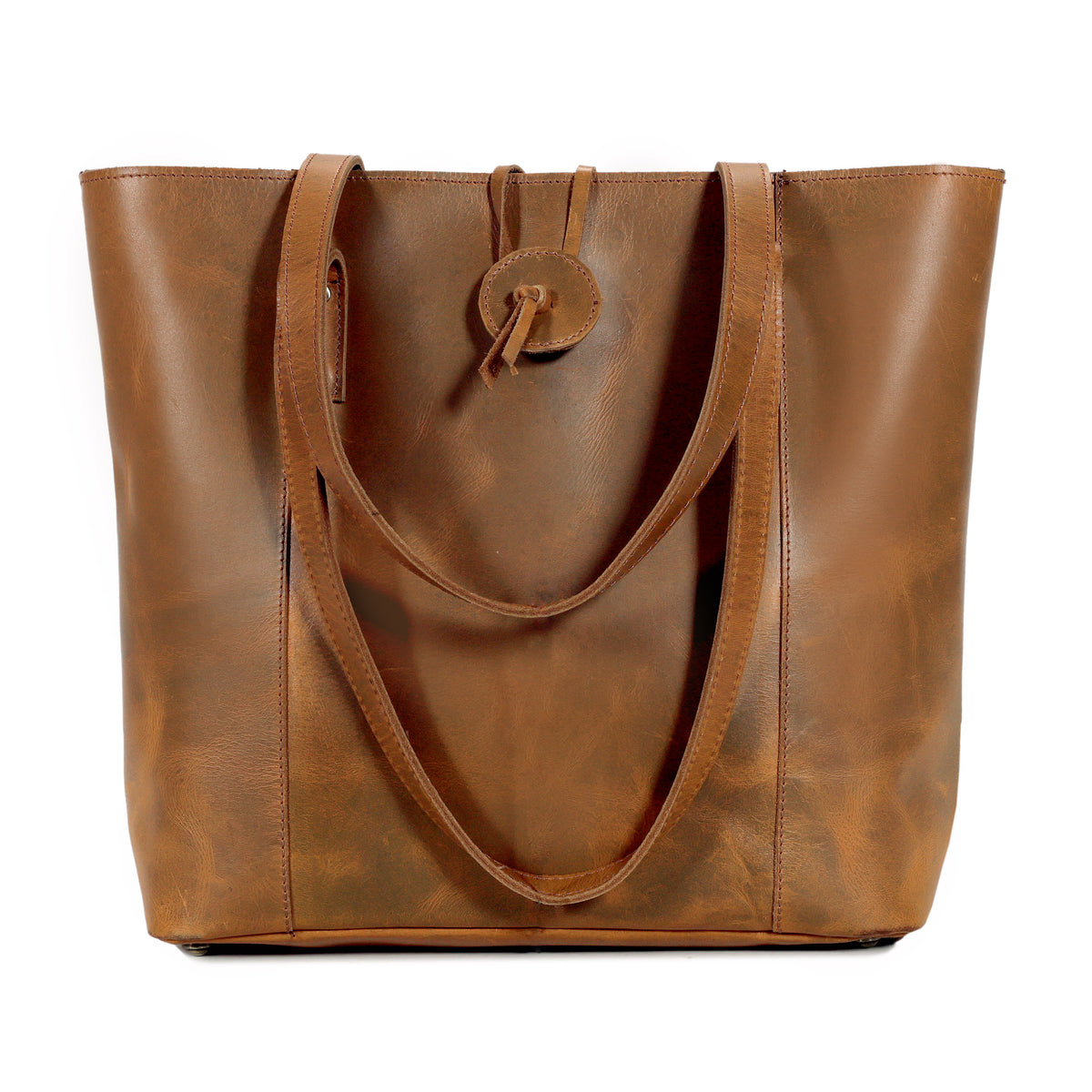 Savannah Almost Perfect Leather Tote Bag