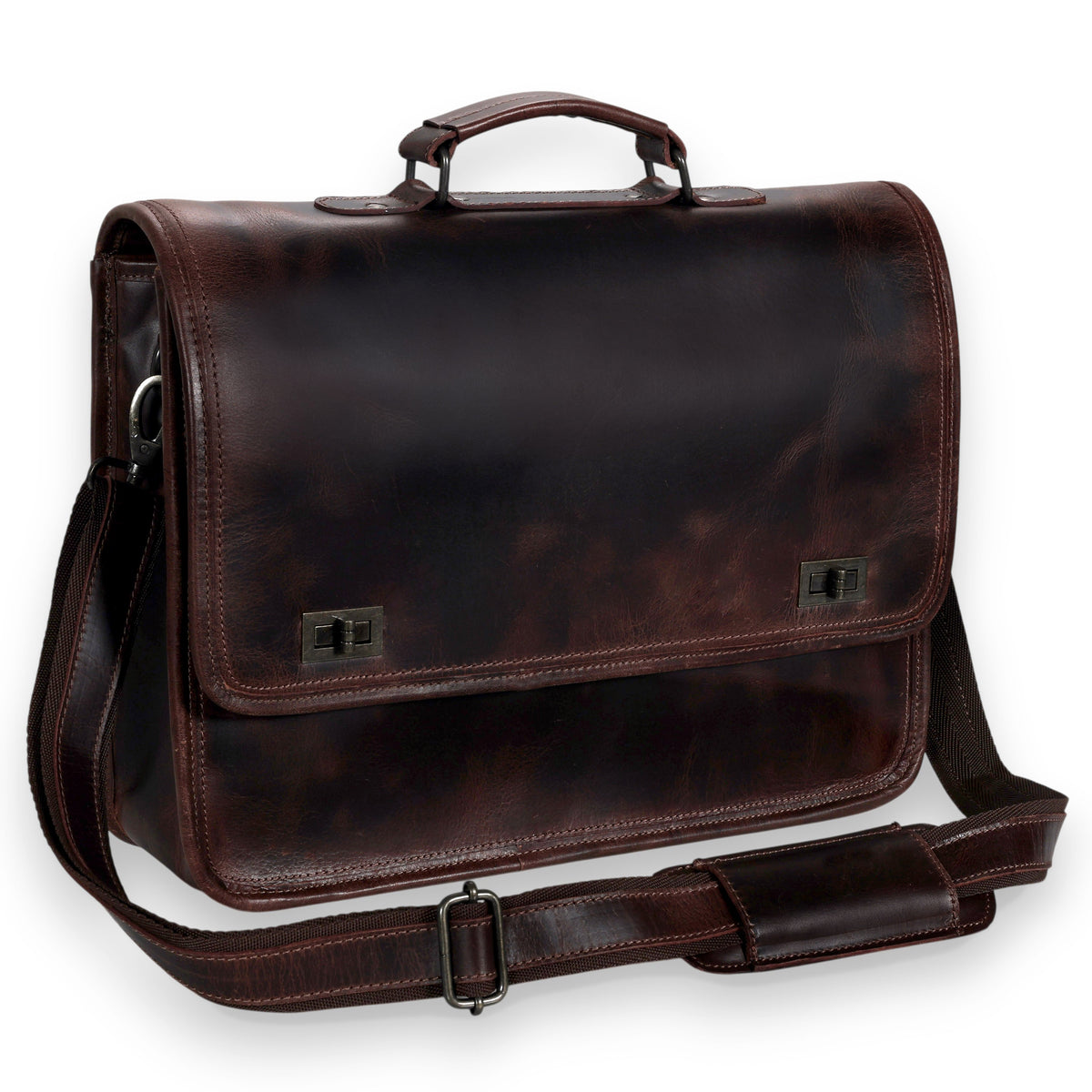 Captain Leather Messenger Bag