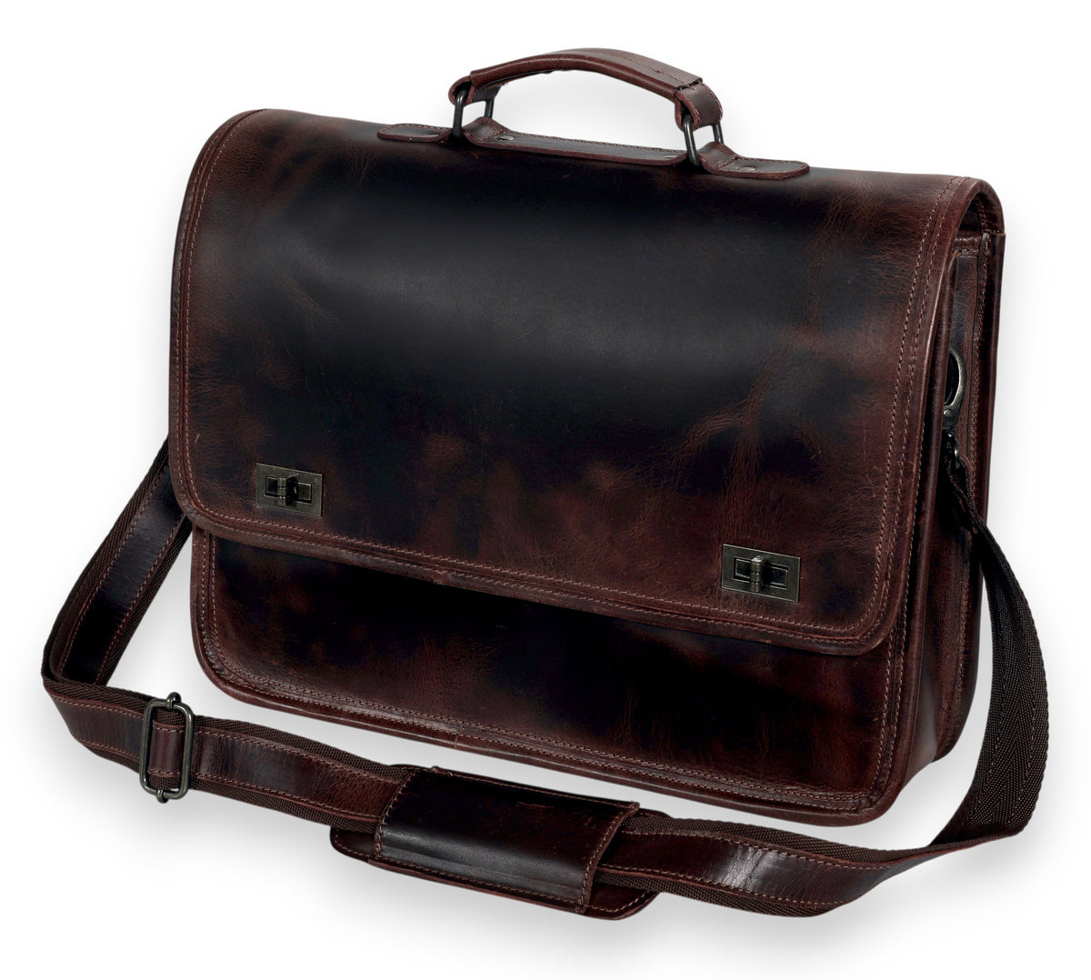 Captain Leather Messenger Bag