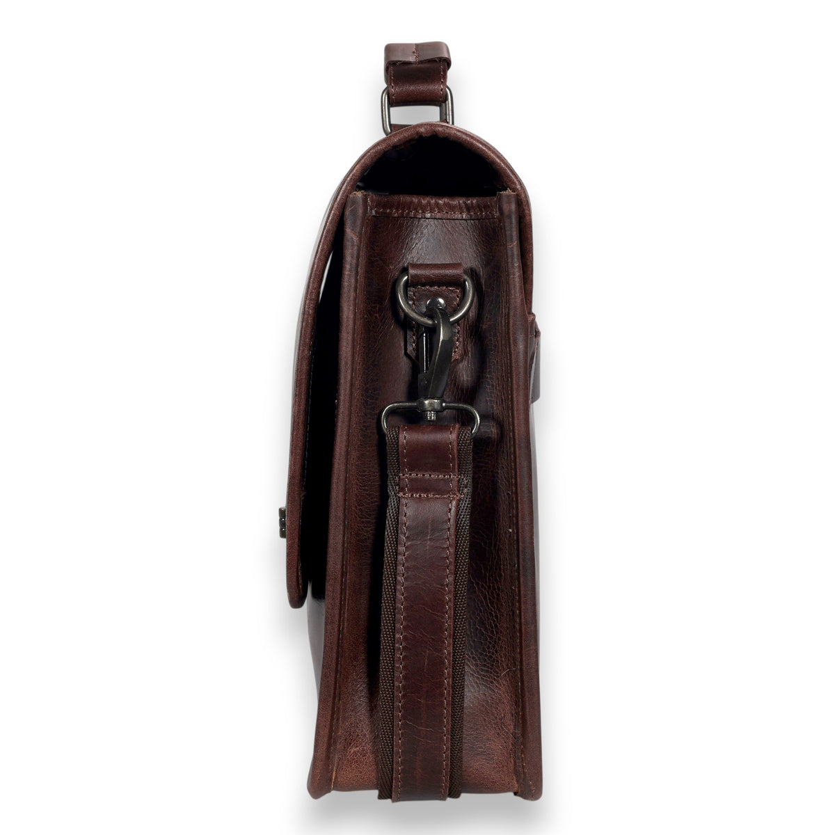 Captain Leather Messenger Bag