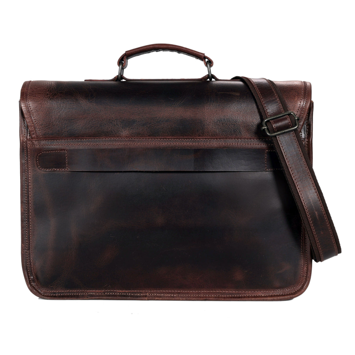 Captain Leather Messenger Bag