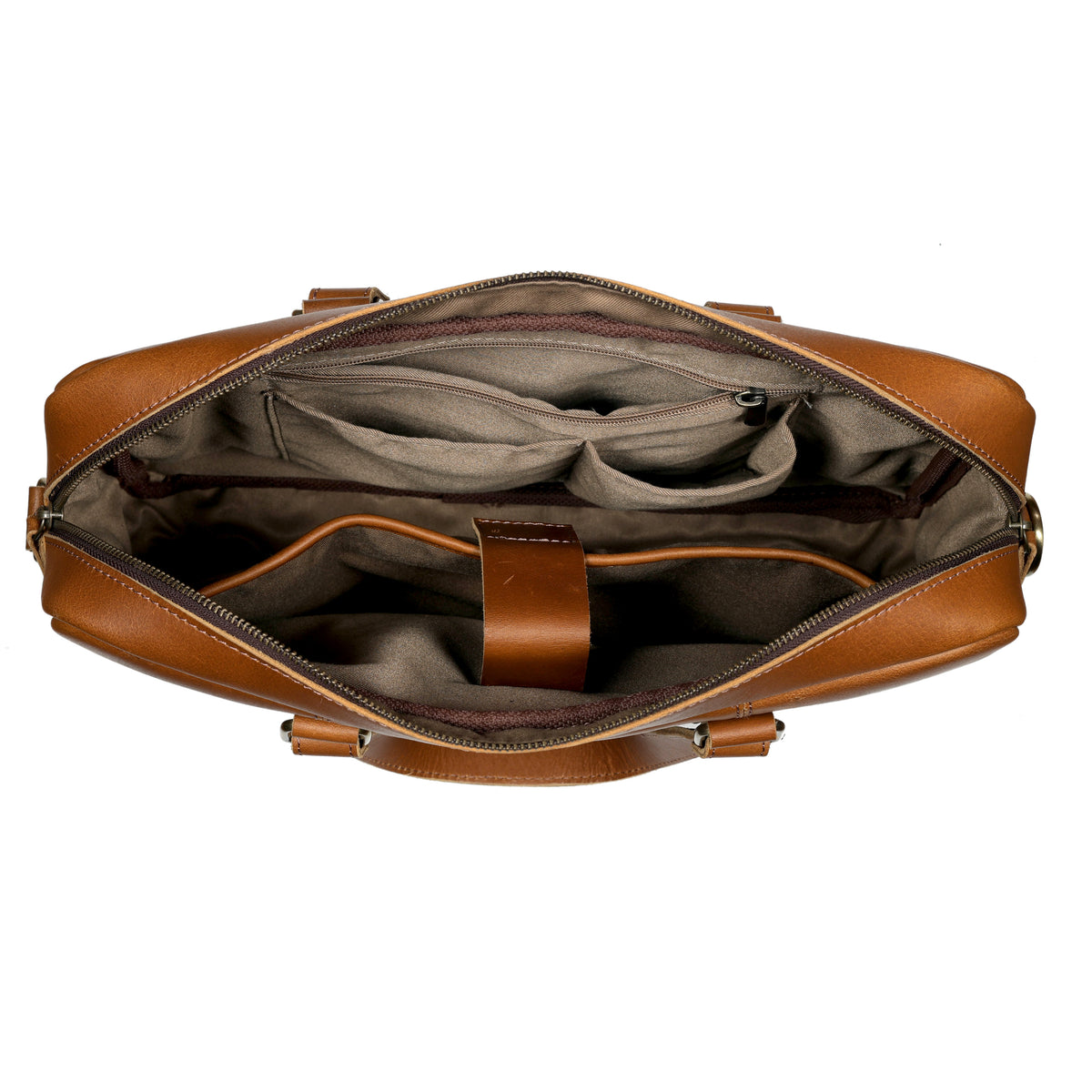 Executive Leather Messenger Bag - denverleathercraft