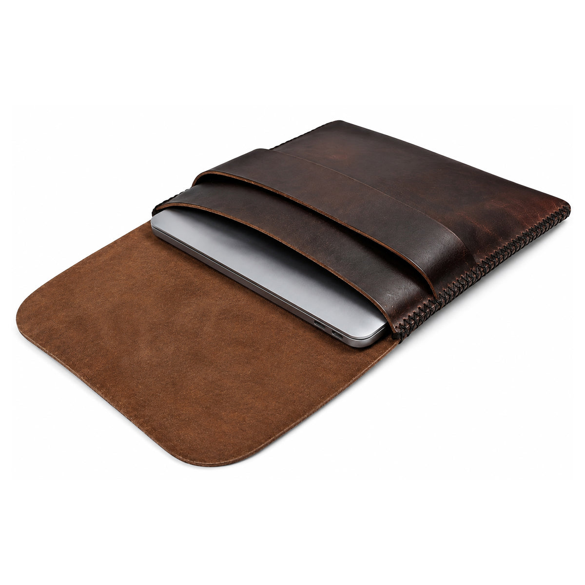 Leather laptop sleeve (Copy)