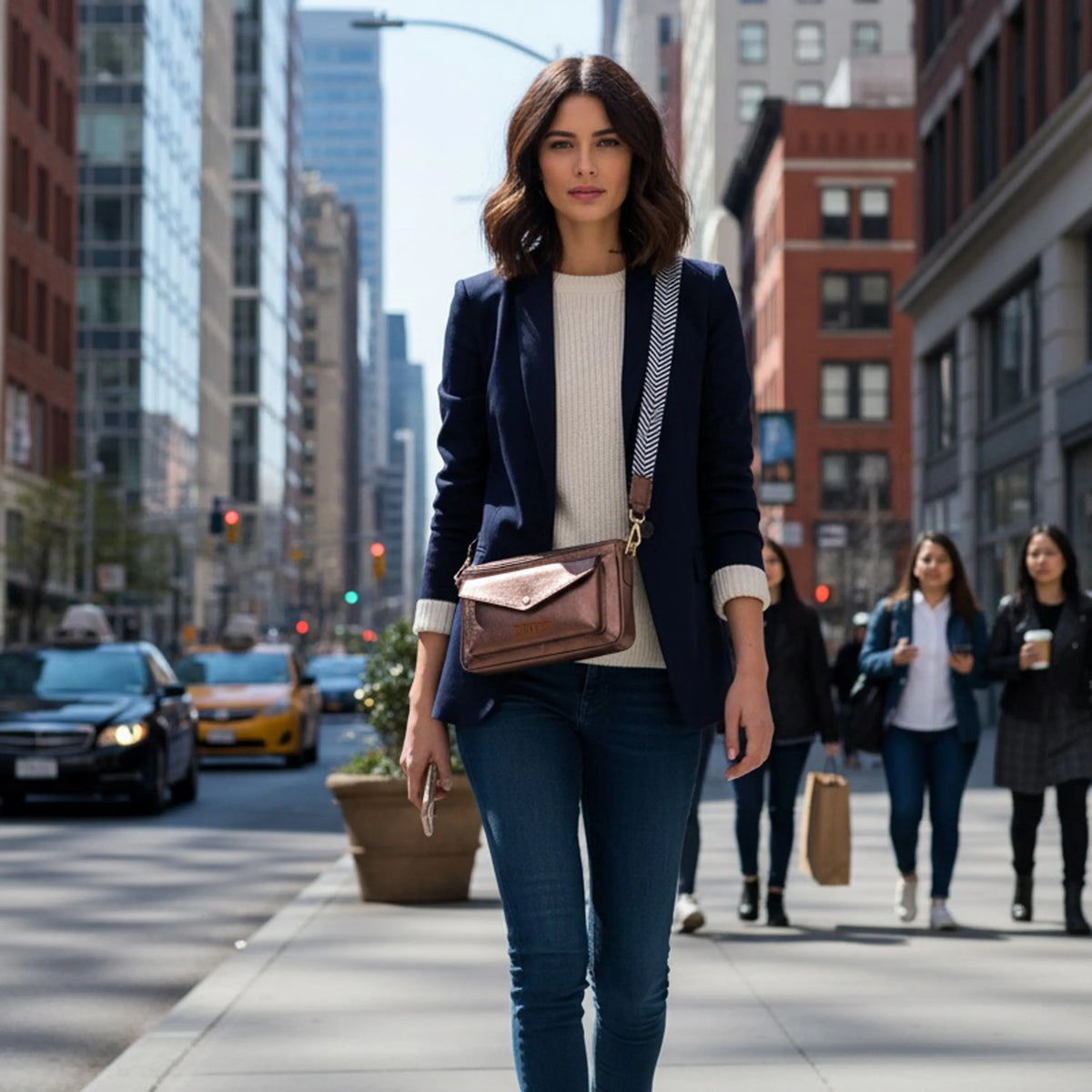 Leather Camera Bag Purse For Women