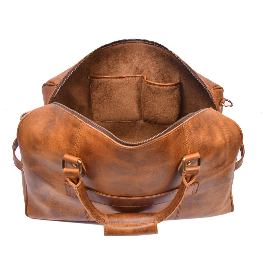 ALEXANDER LEDER-REISETASCHE FÜR HERREN