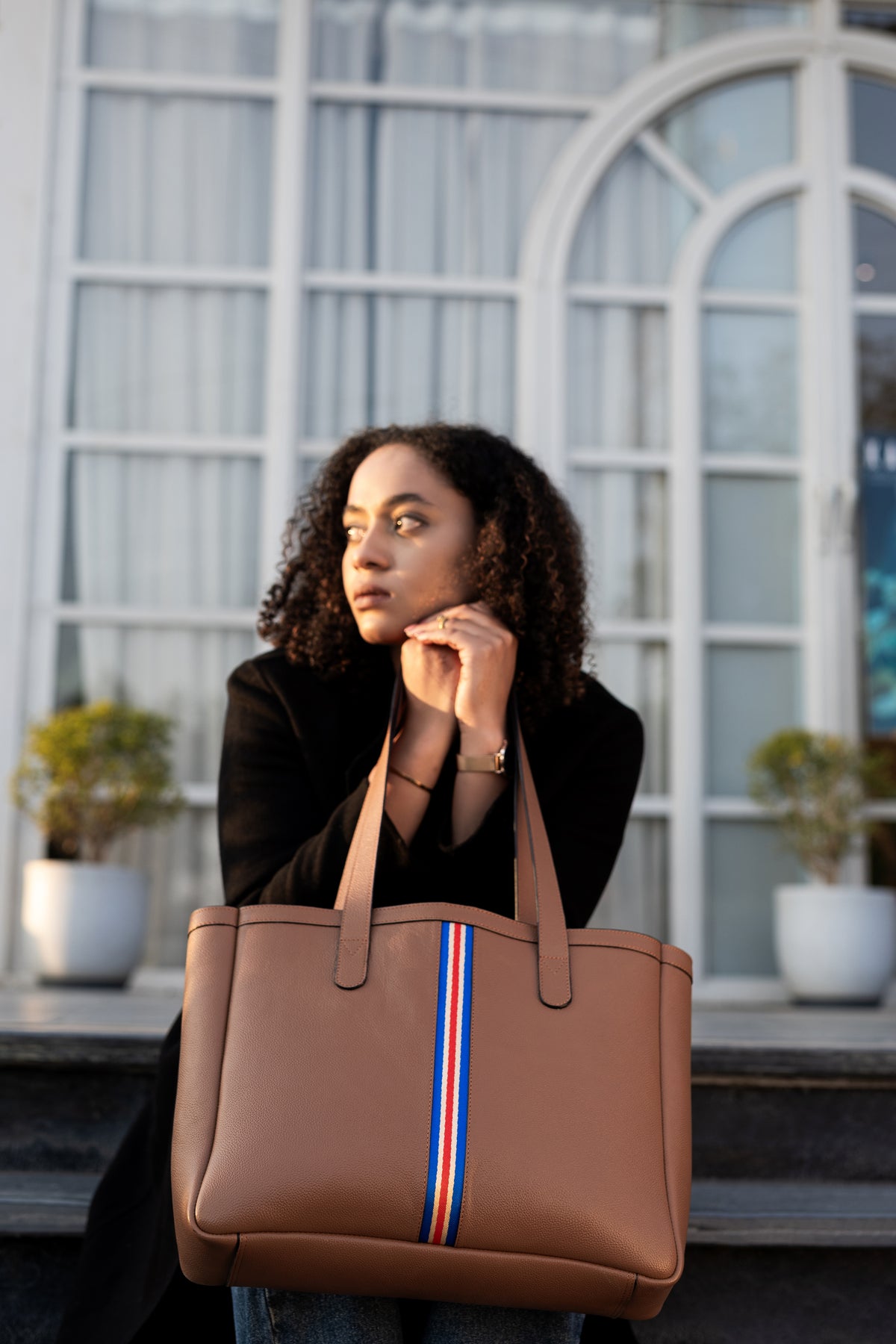 Colossal Large Leather Tote Bag - denverleathercraft