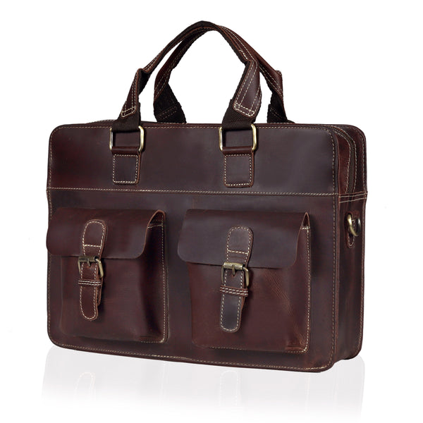 THE AMERICAN LEATHER BRIEFCASE BAG