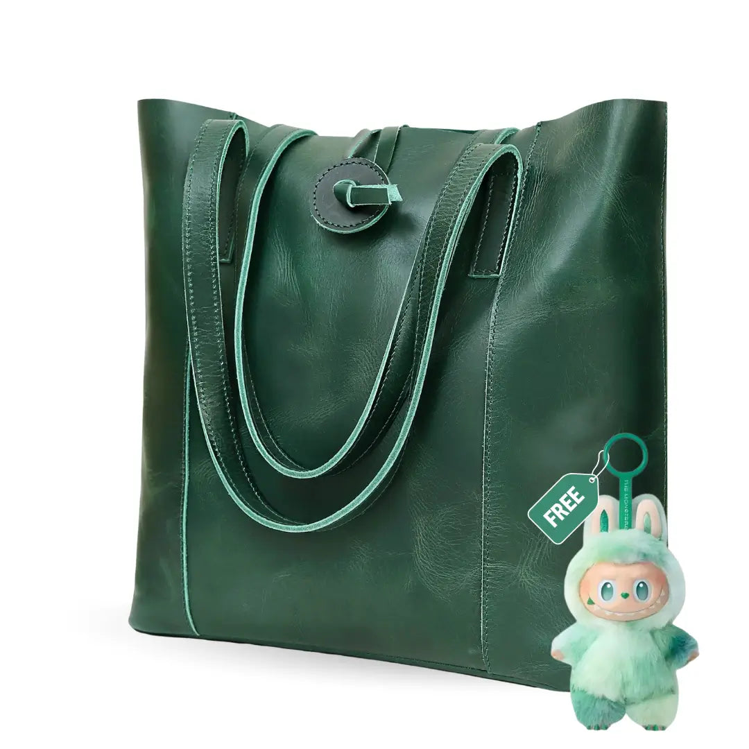 SEINNA LEATHER TOTE BAG