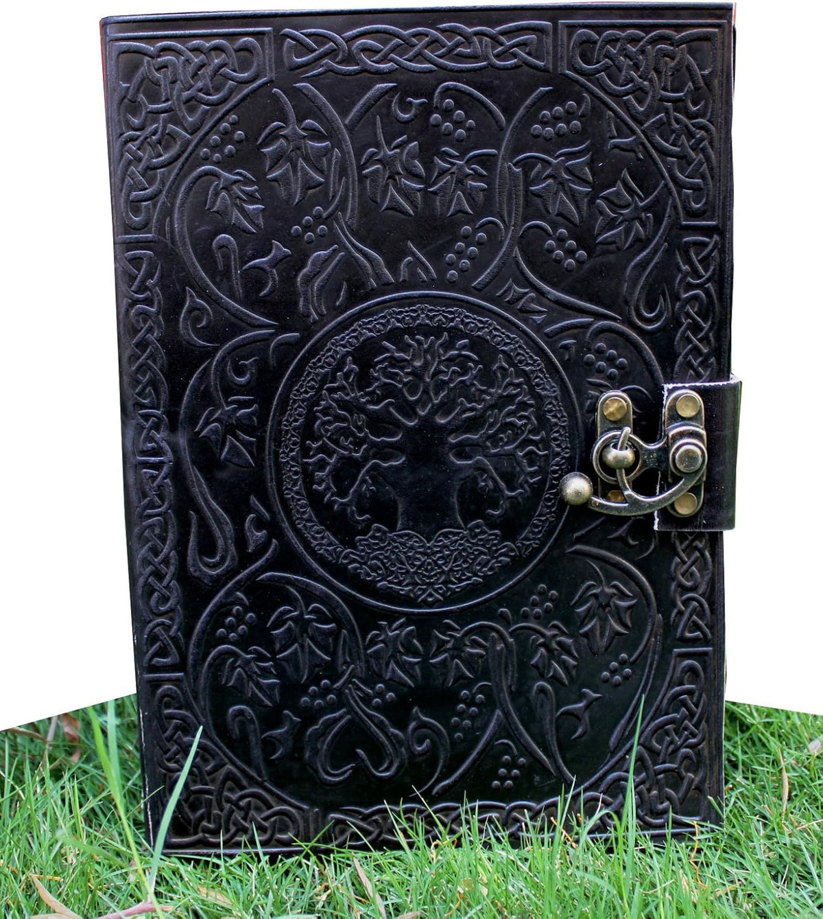 Yukon Large Tree of Life Leather Journal Diary - denverleathercraft