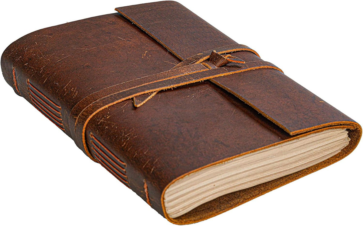 VINTAGE LEATHER JOURNAL NOTEBOOK - denverleathercraft