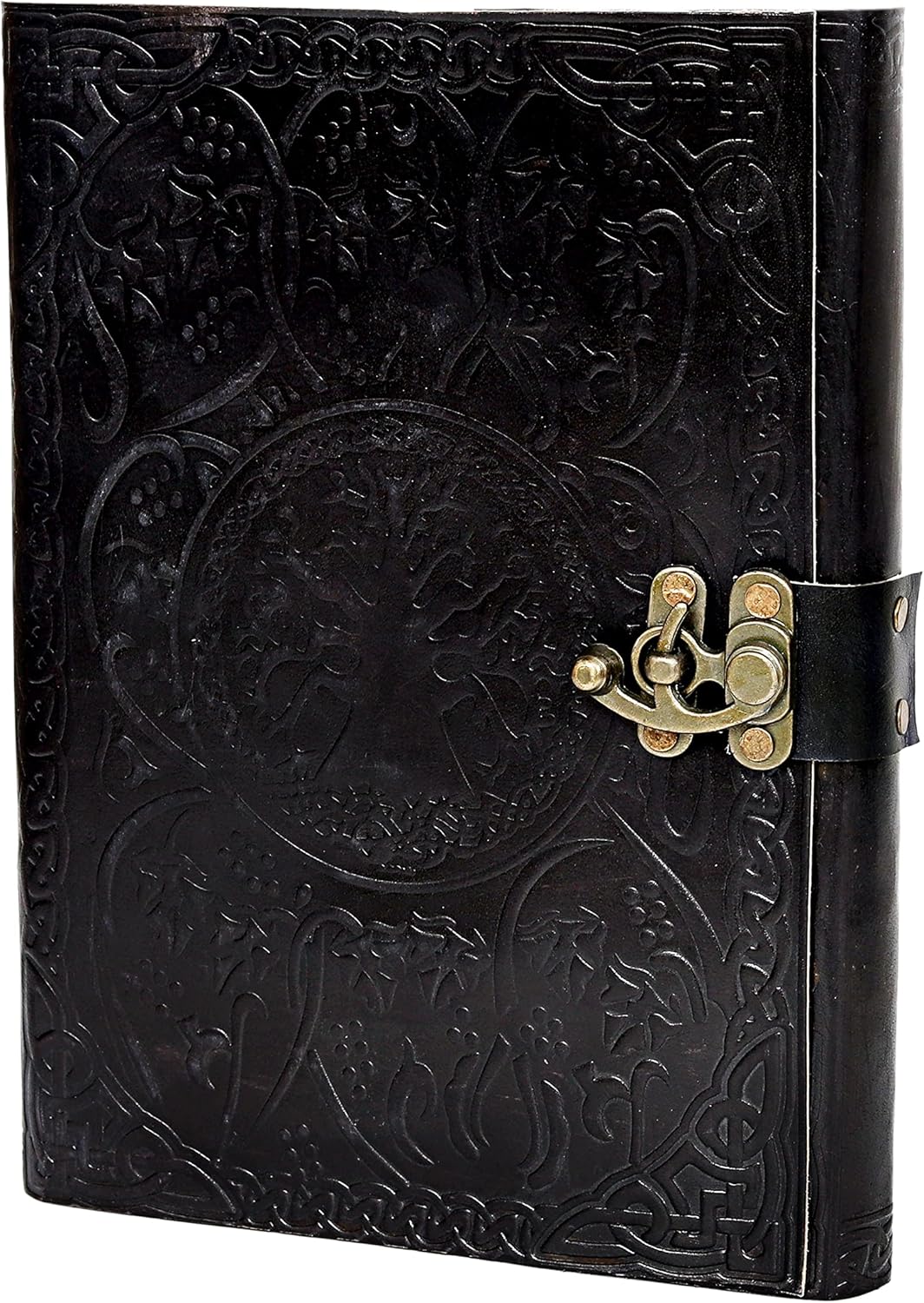 Yukon Large Tree of Life Leather Journal Diary - denverleathercraft