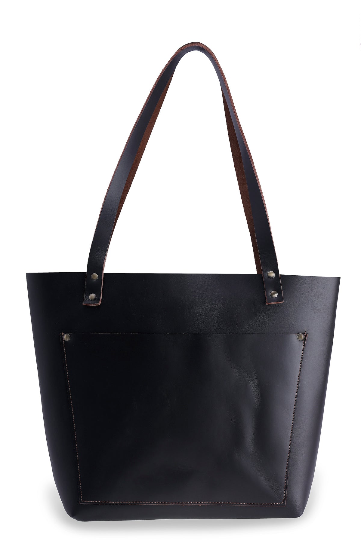 Classic Leather Tote Bag