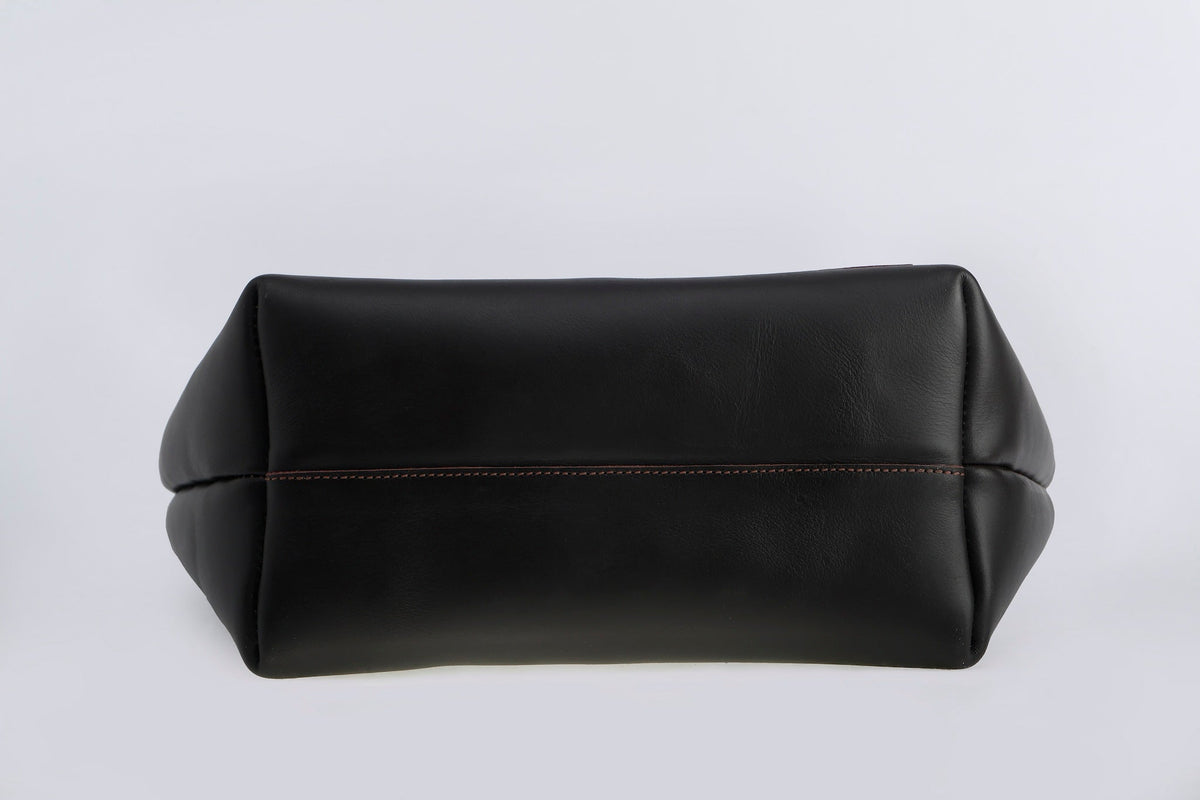 Classic Leather Tote Bag - denverleathercraft