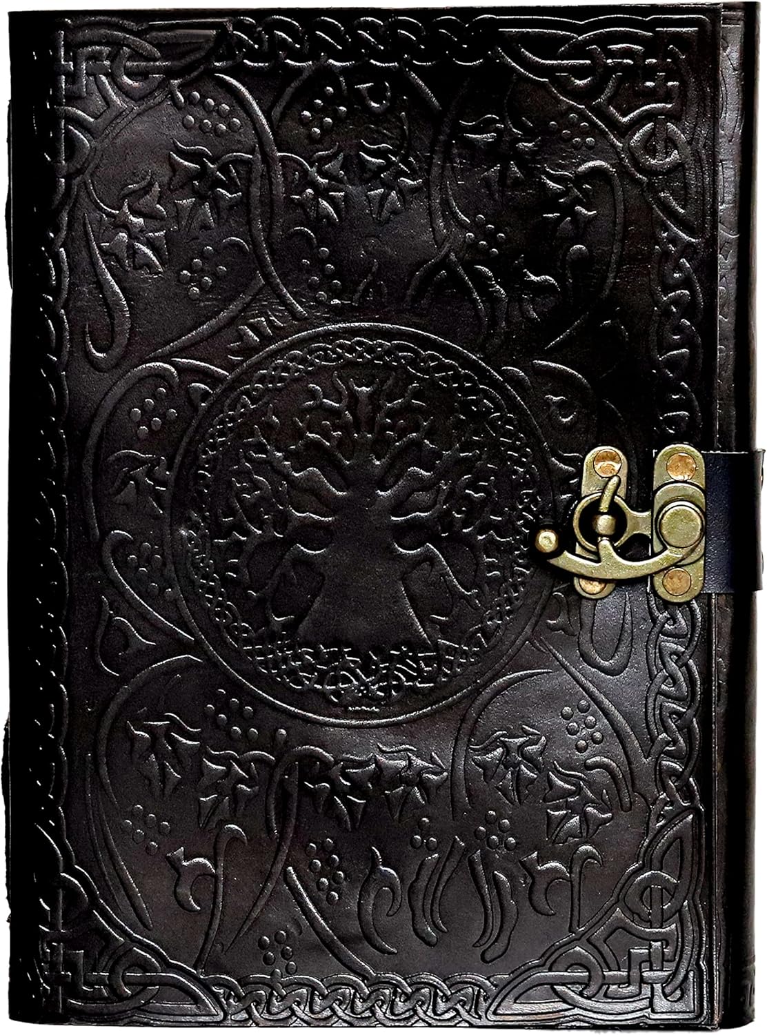 Yukon Large Tree of Life Leather Journal Diary - denverleathercraft