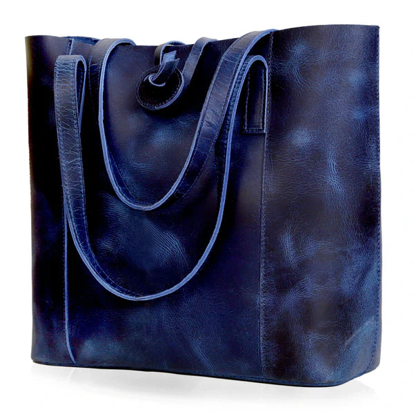 SEINNA LEATHER TOTE BAG - PINK