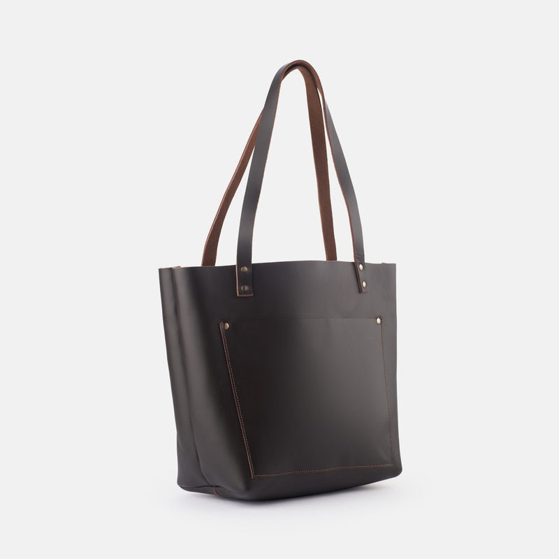 Classic Leather Tote Bag - denverleathercraft