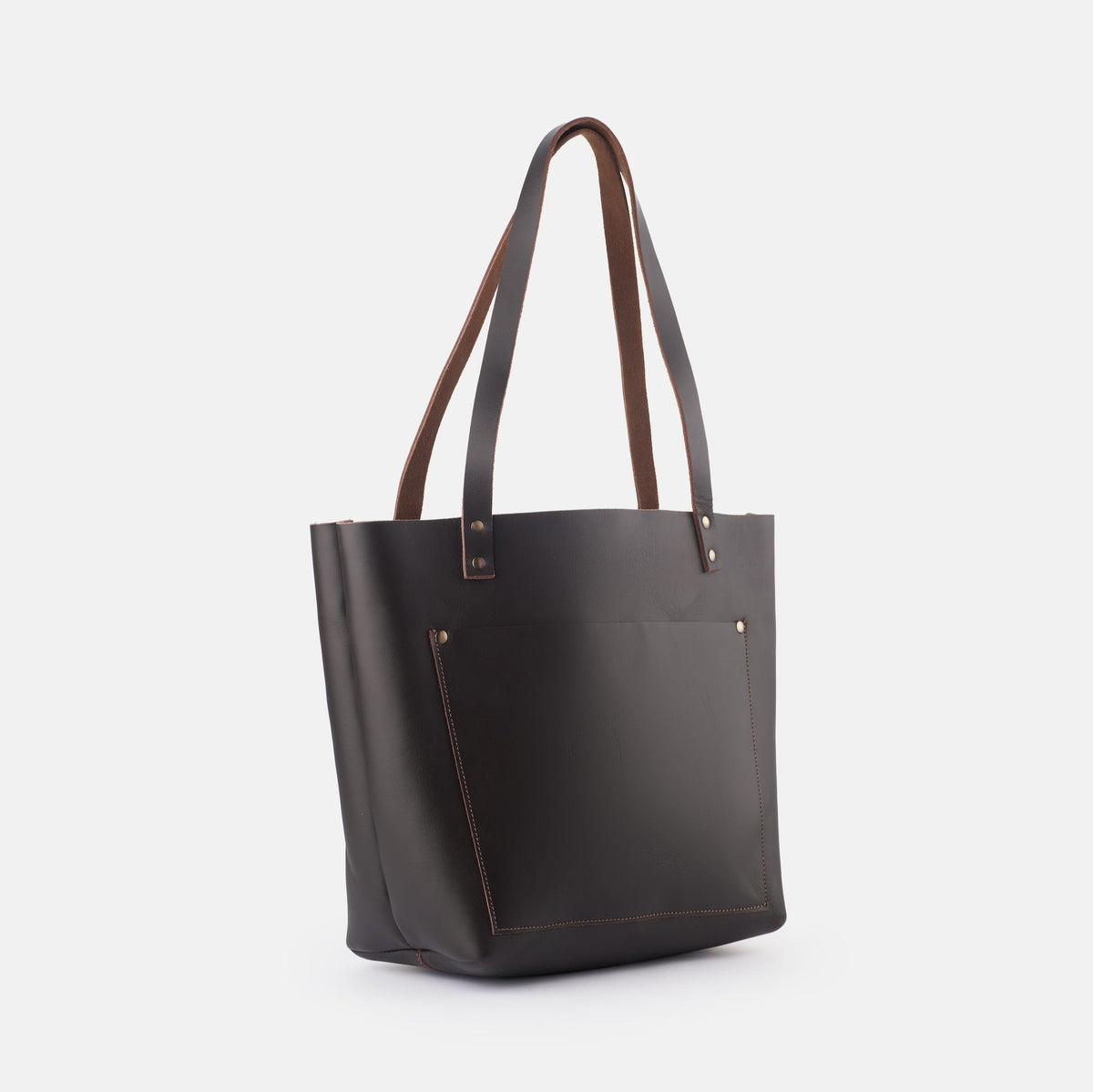 Classic Leather Tote Bag - denverleathercraft