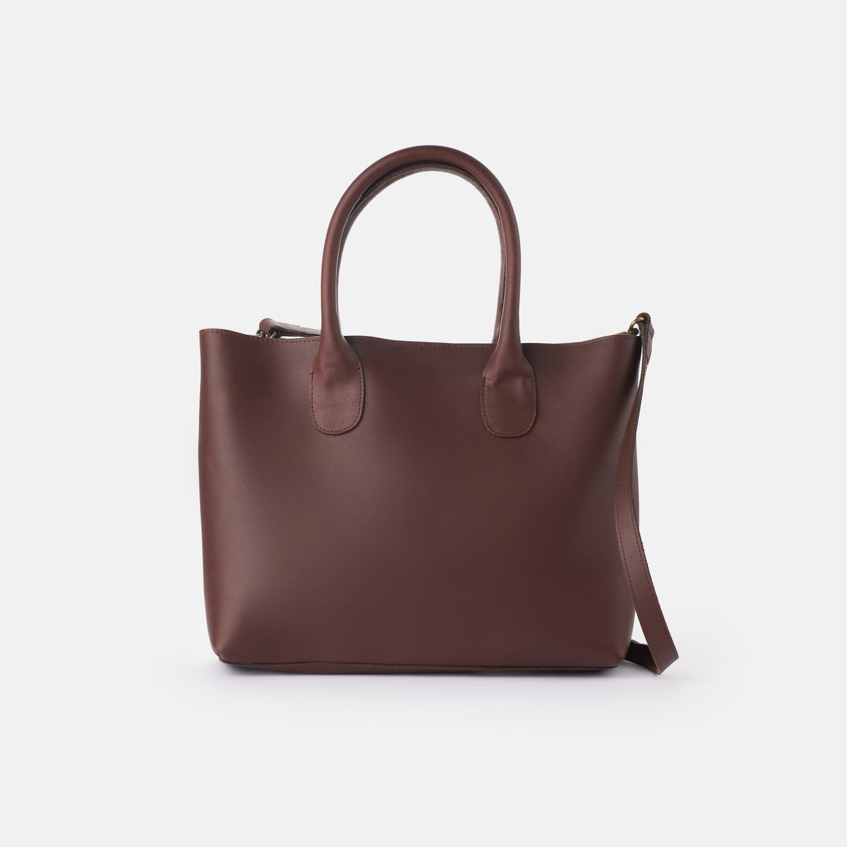 Brown Leather Tote Bag