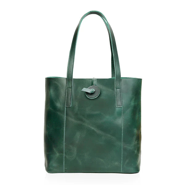 SEINNA LEATHER TOTE BAG - PINK