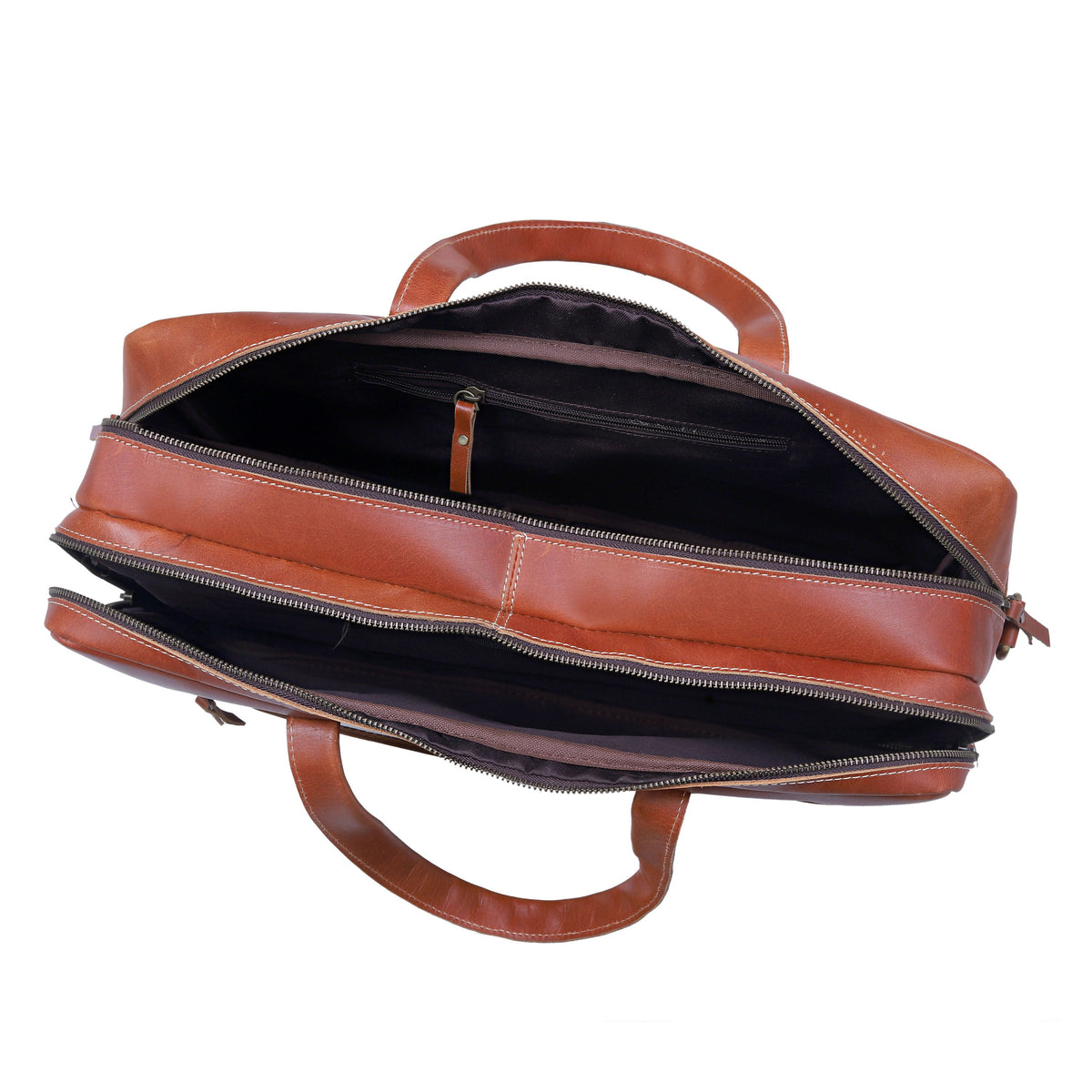 NEW YORK LEATHER BRIEFCASE BAG - denverleathercraft