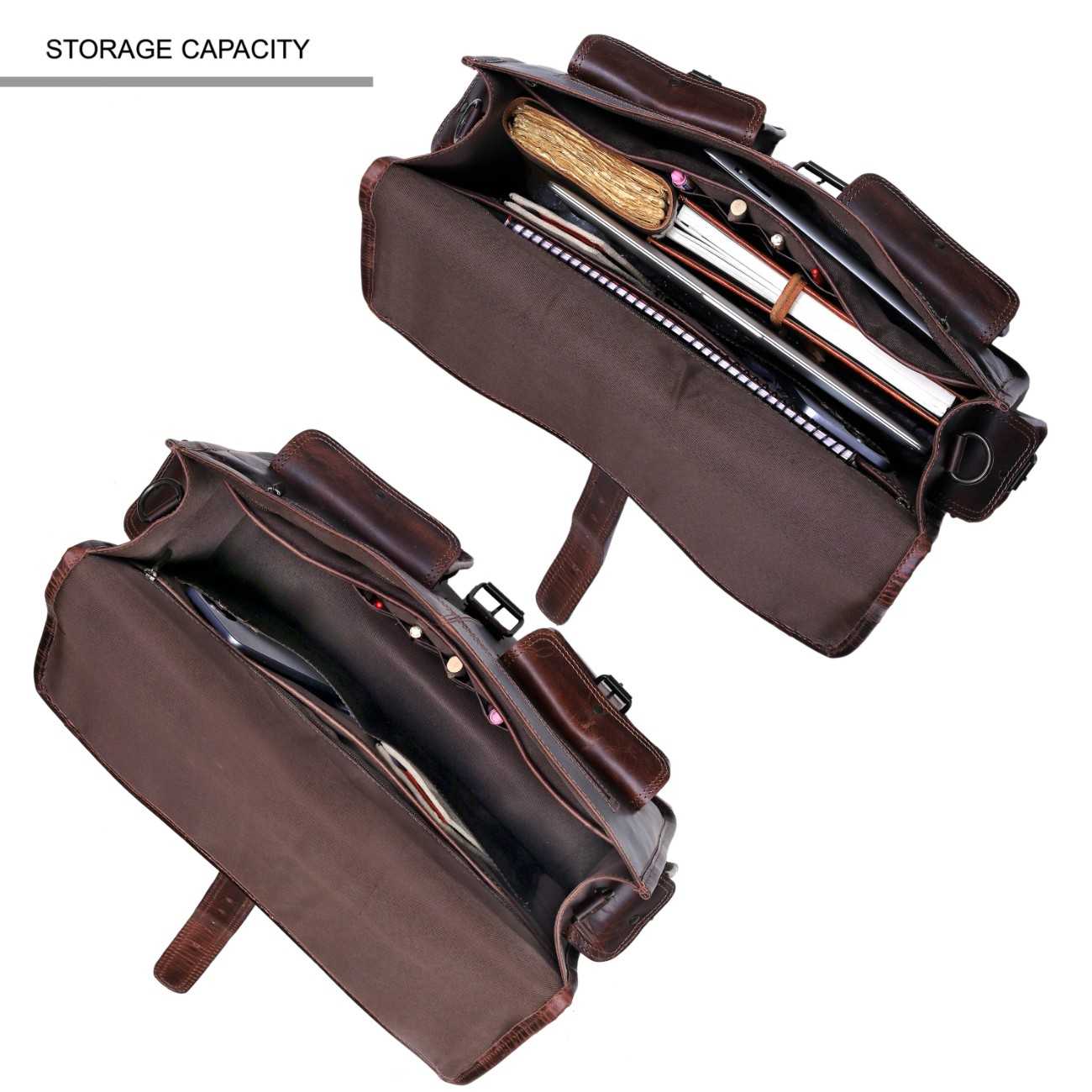 Pilot Leather Messenger Bag | Denver Leather Craft