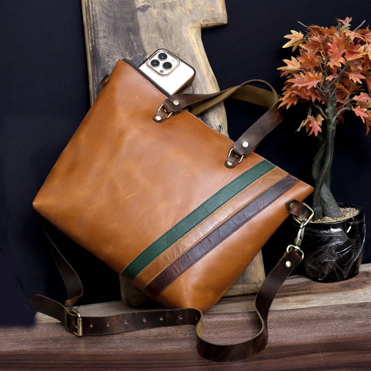 Leather Mini Hand Bag