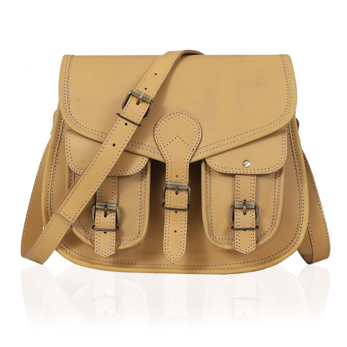 Tracy Full Grain Leather Saddlebag - denverleathercraft