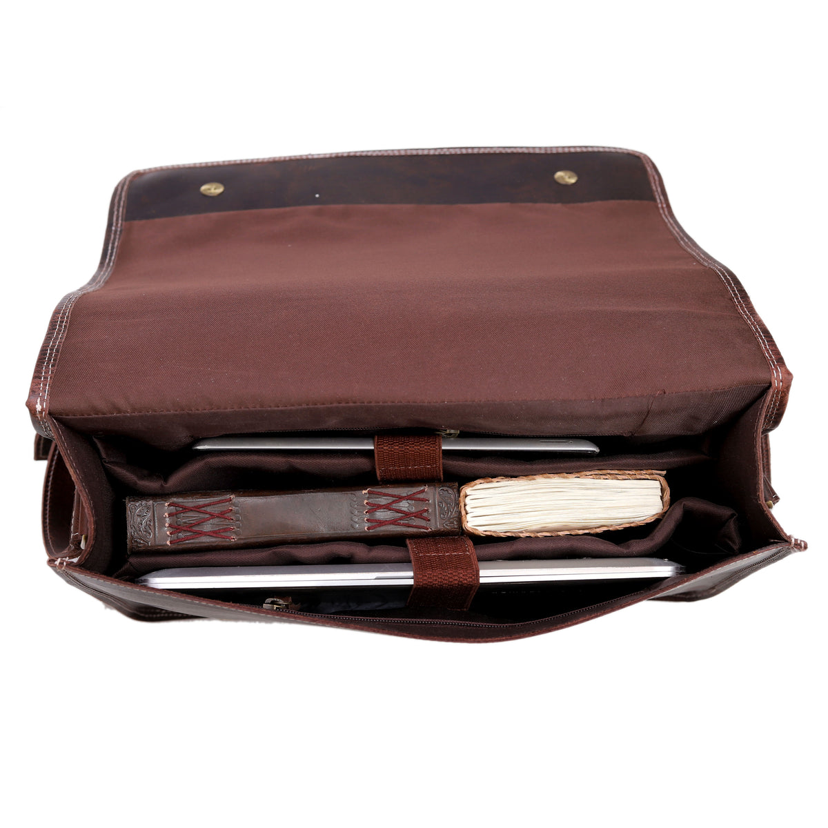 GEORGIA LEATHER CROSSBODY SATCHEL BAG
