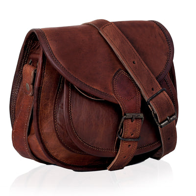ALLISON LEATHER CROSSBODY PURSE BAG - denverleathercraft