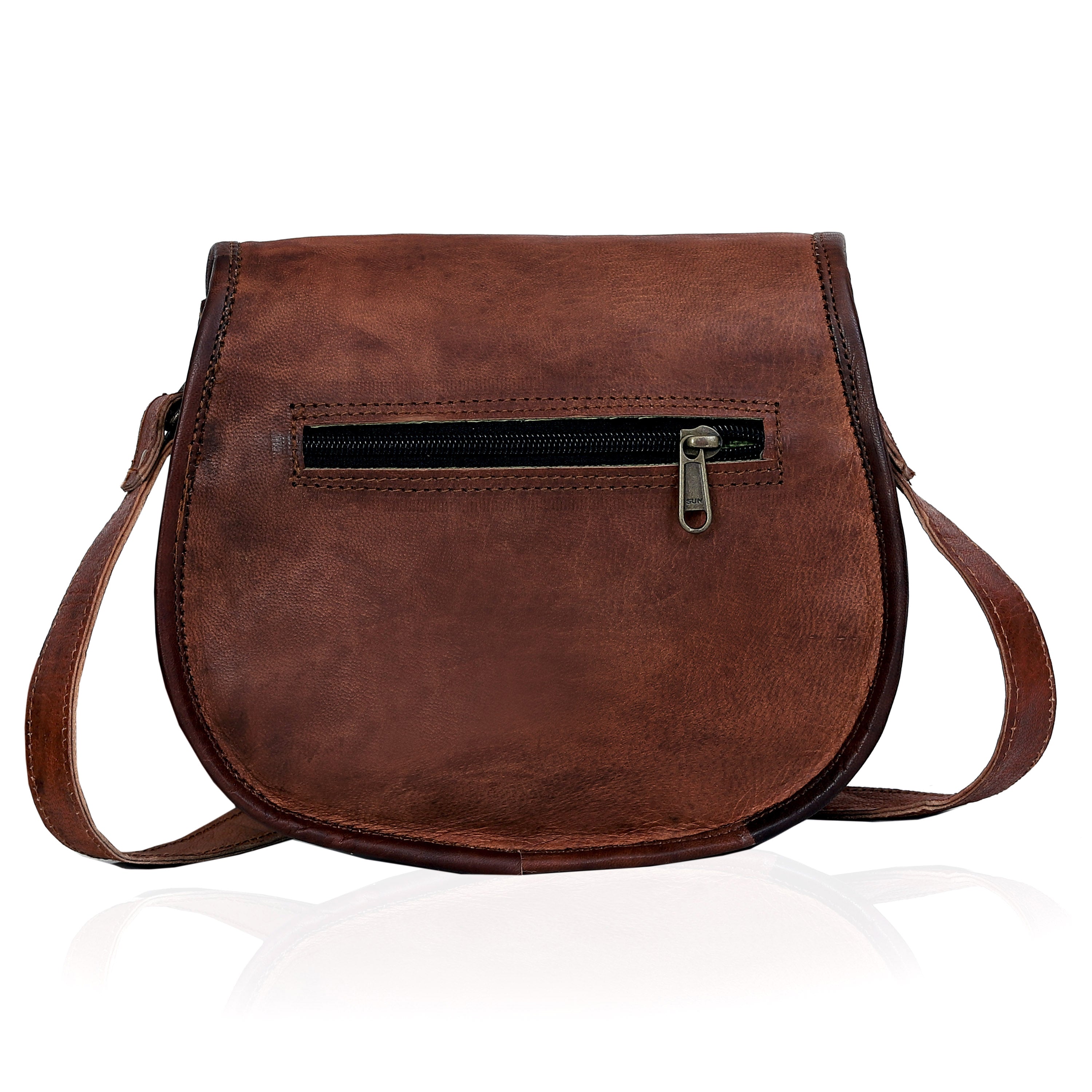 ALLISON LEATHER CROSSBODY PURSE BAG