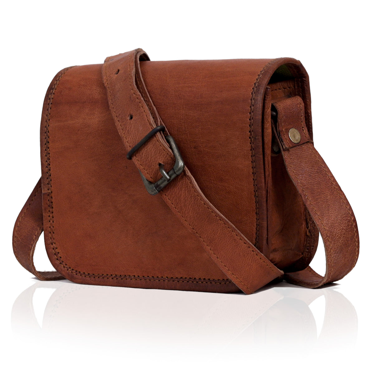 KEITH LEATHER CROSSBODY BAG FOR WOMEN