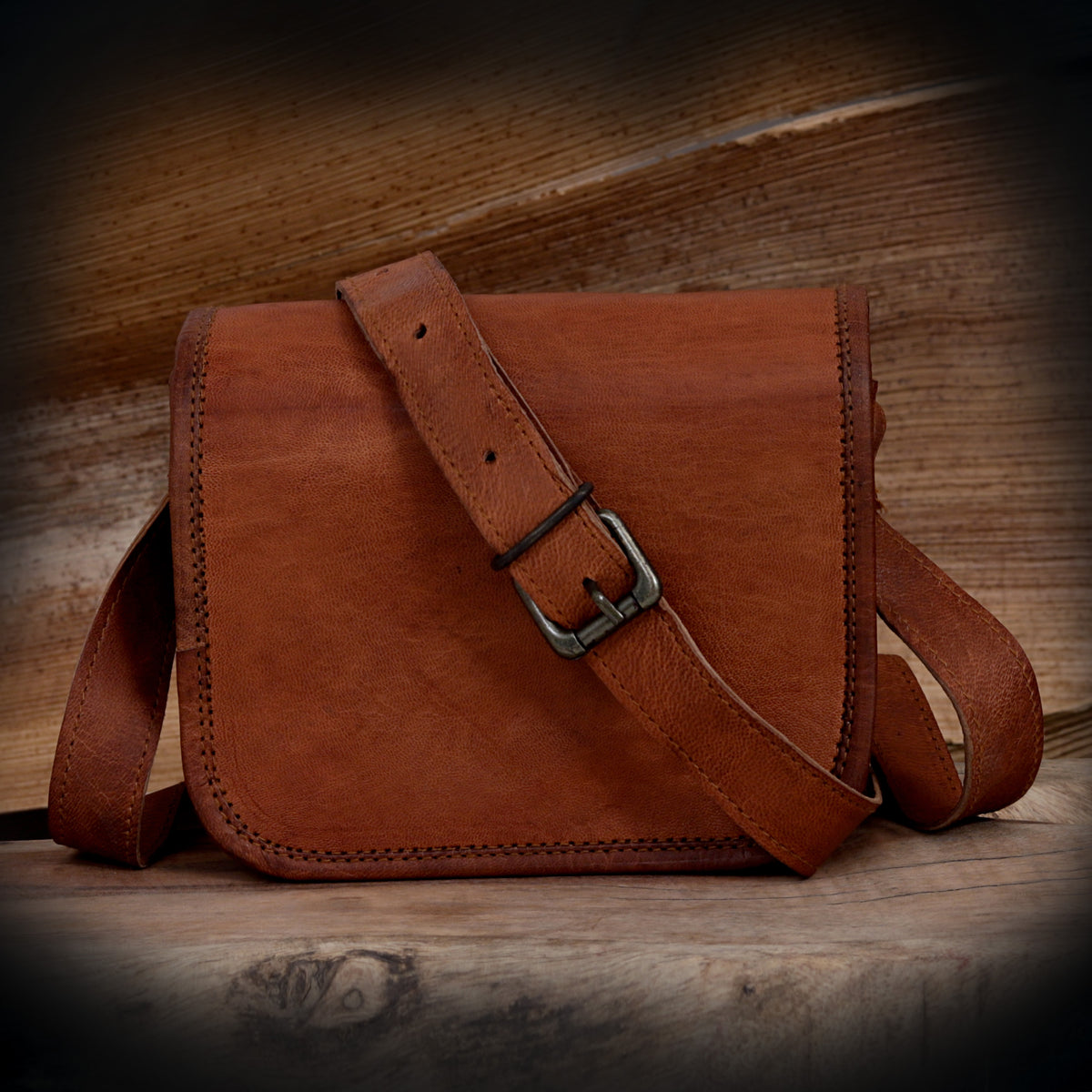 KEITH LEATHER CROSSBODY BAG FOR WOMEN