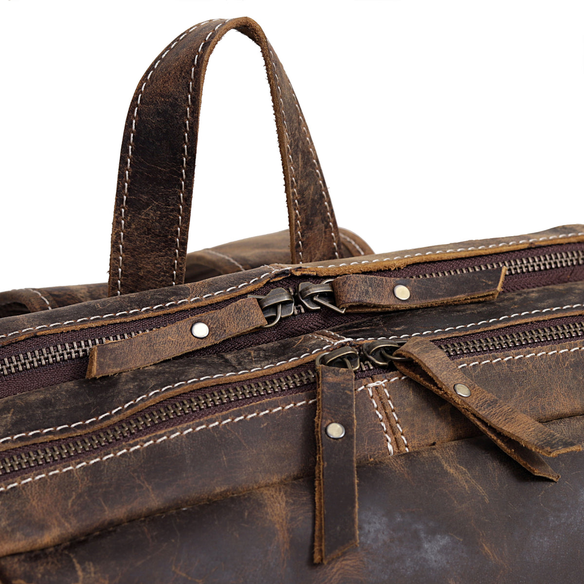 Hudson Leather Backpack