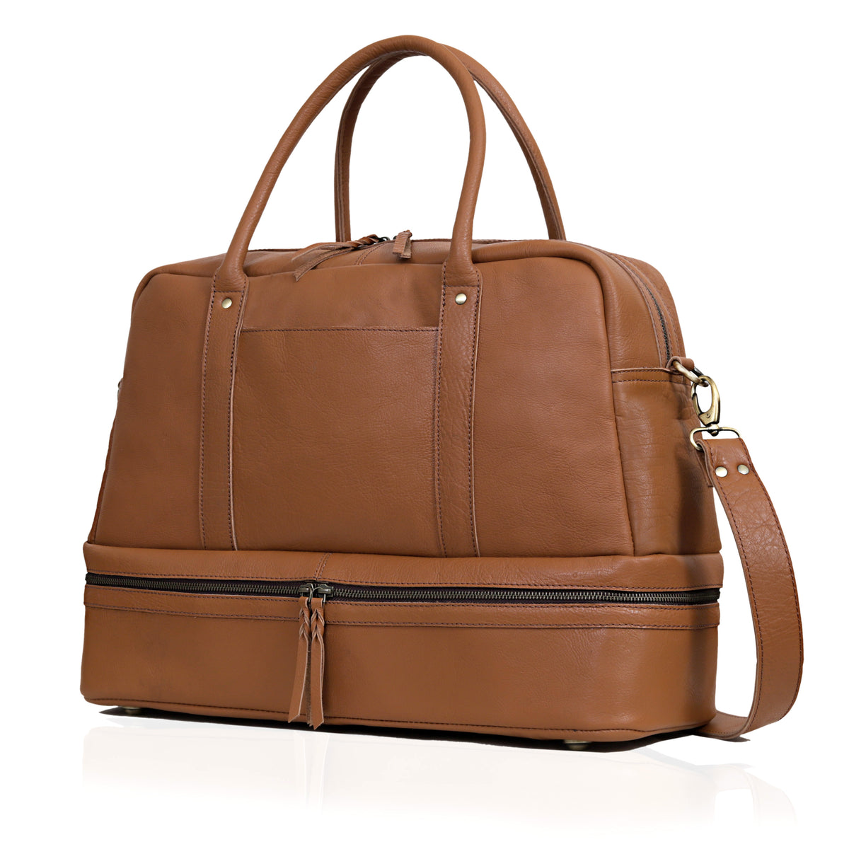 Women Leather Duffle Bag