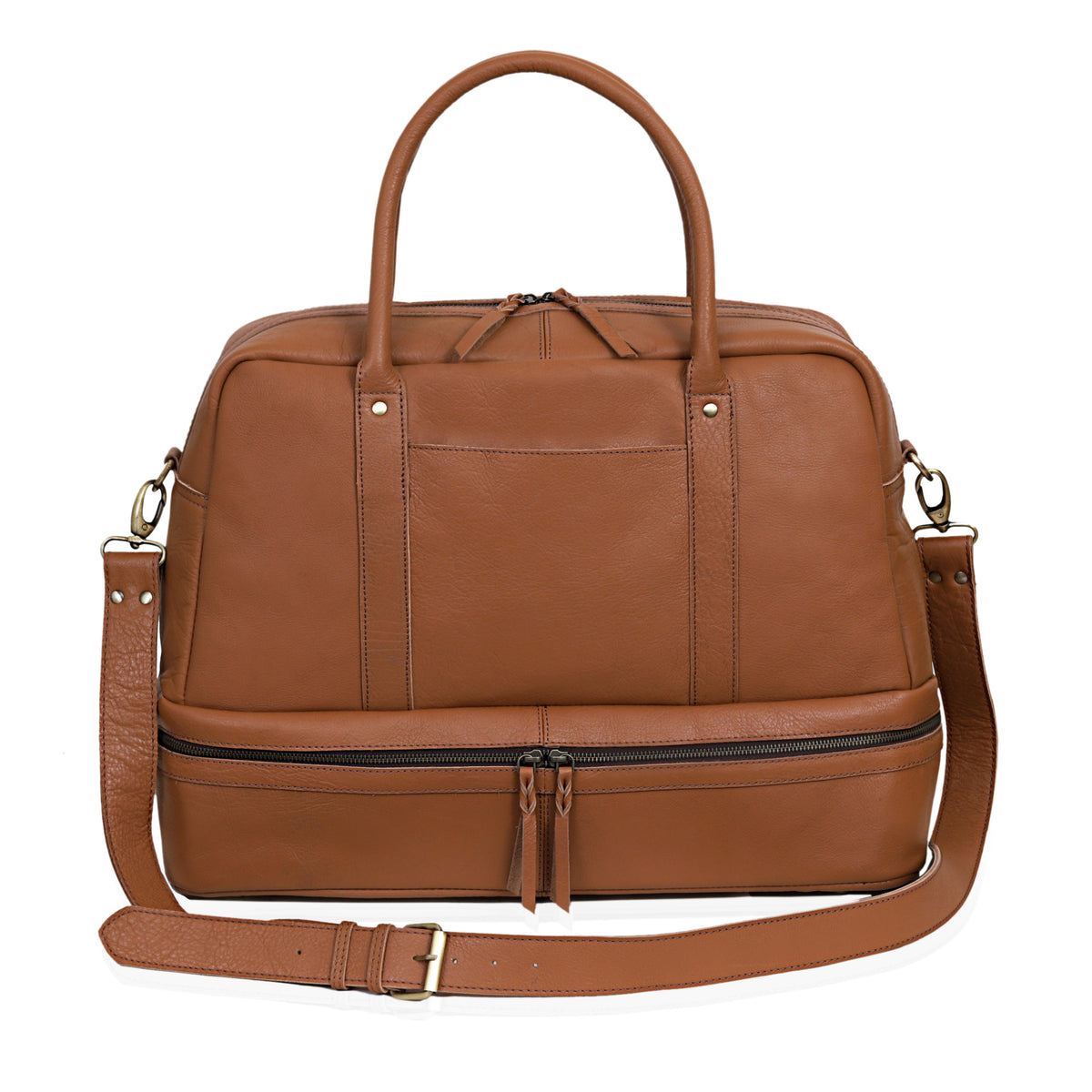 Women Leather Duffle Bag